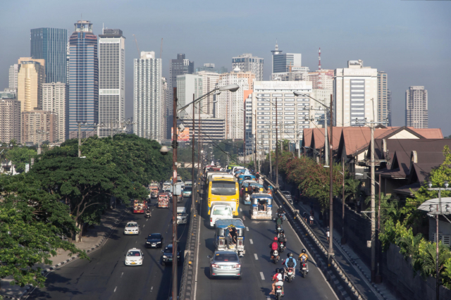 Aufgrund des stark steigenden Verkehr sind die Bewohner Manilas aktuell mit einer alarmierenden, gesundheitsgefährdenden Luftverschmutzung konfrontiert. | Foto: Thomas Müller, TROPOS