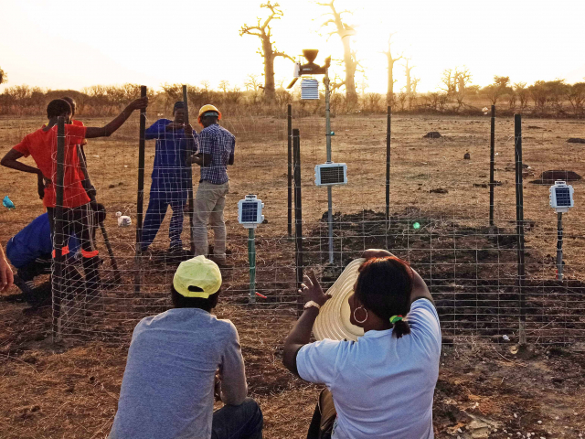 DakE weather stations in Senegal | Photo: Maxime Colin