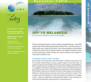 Cover ZMT Newsletter 01 2014