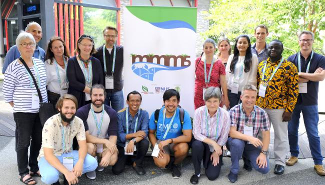 ZMT scientists (former and current) at the MMM5 conference | Photo: Dominic Wodehouse