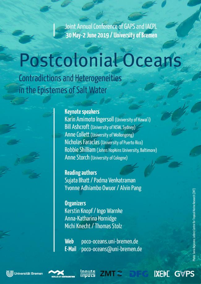 Postcolonial Oceans Poster