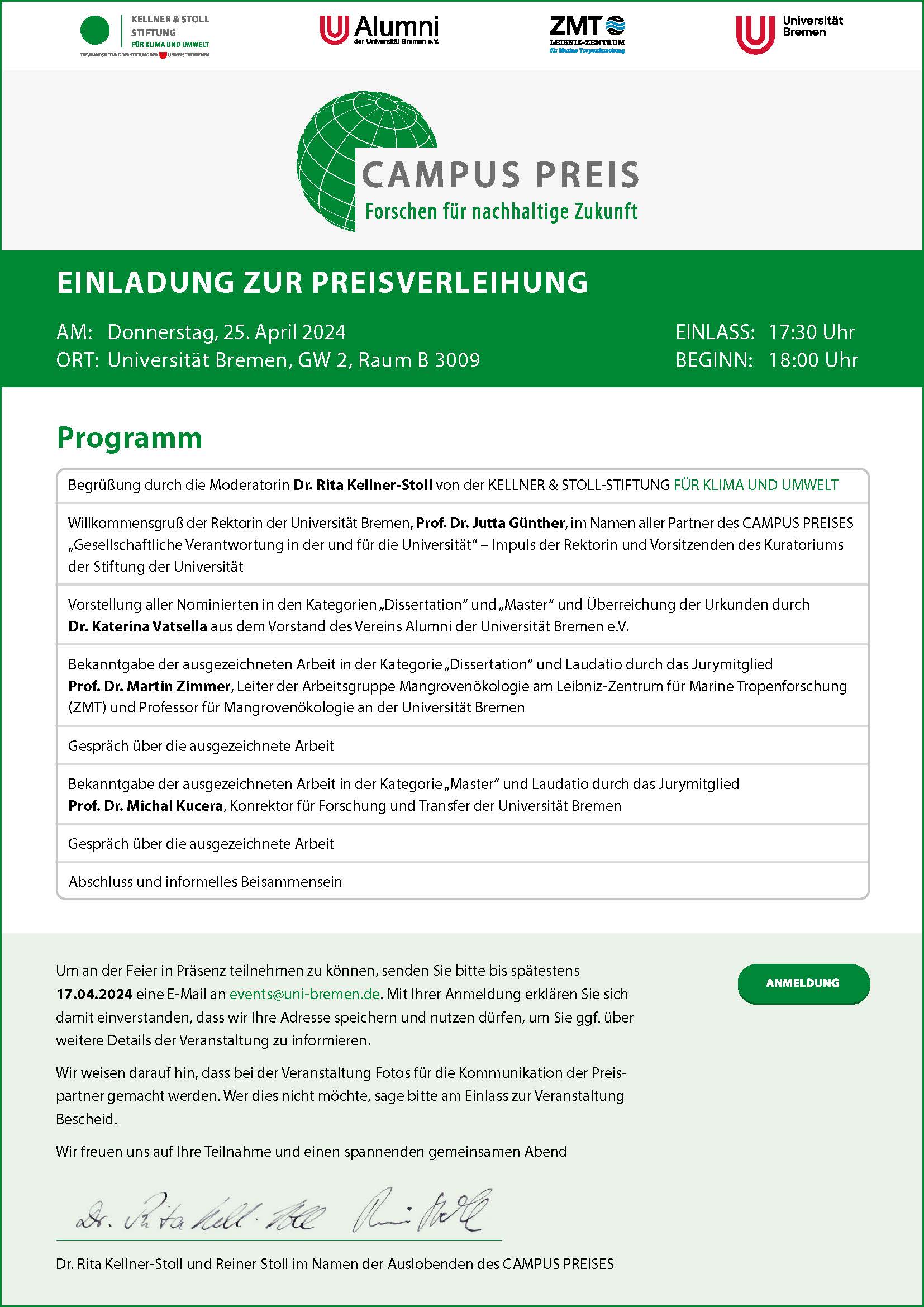 CAMPUS PREIS Einladung Vergabefeier neu 24 04 25