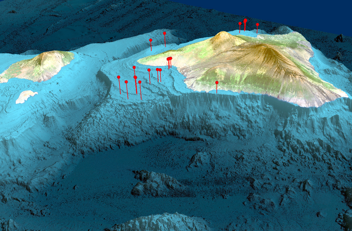 Map of the proposed sites for IODP Expedition 389