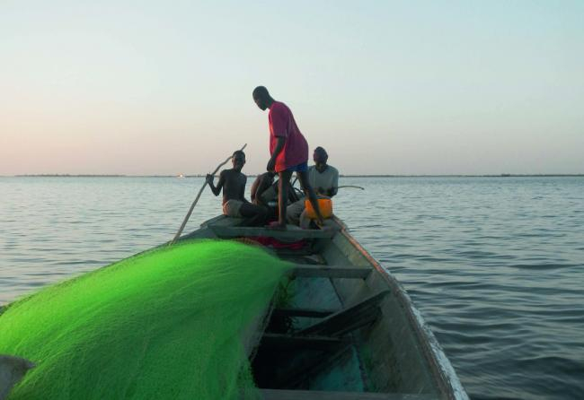 Fischer im Senegal