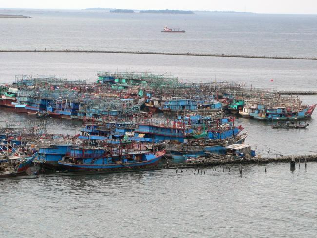 Fischerboote, Indonesien