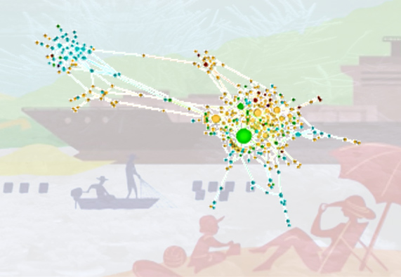 Our analysis of social-ecological networks (SEN) investigates social and social-ecological interactions and their governance. | Photo: Babitonga Ativa