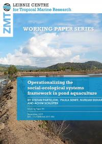 Cover WORKING PAPER 4 Partelow et al