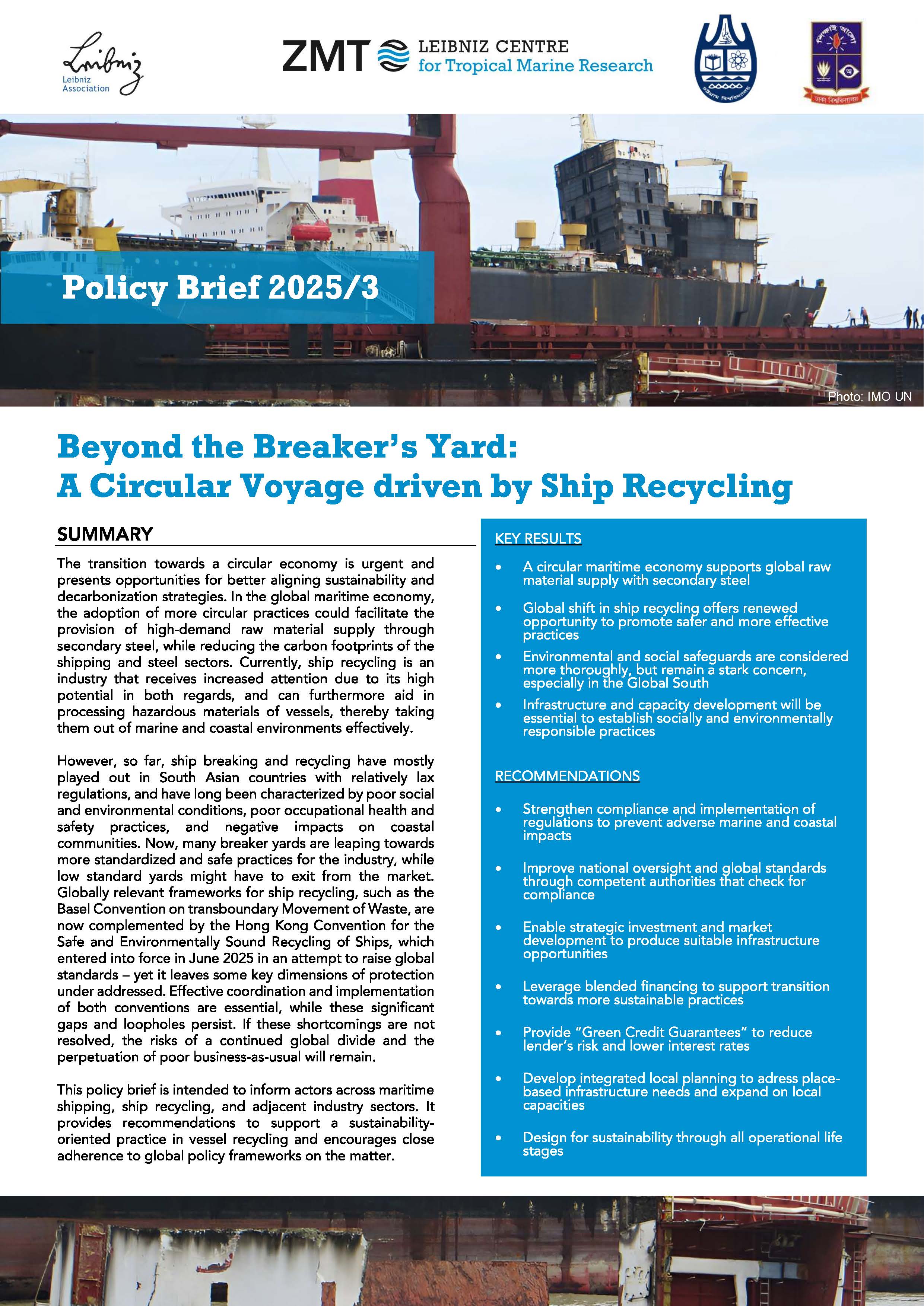 Cover 2025 Policy Brief 03 Shiprecycling