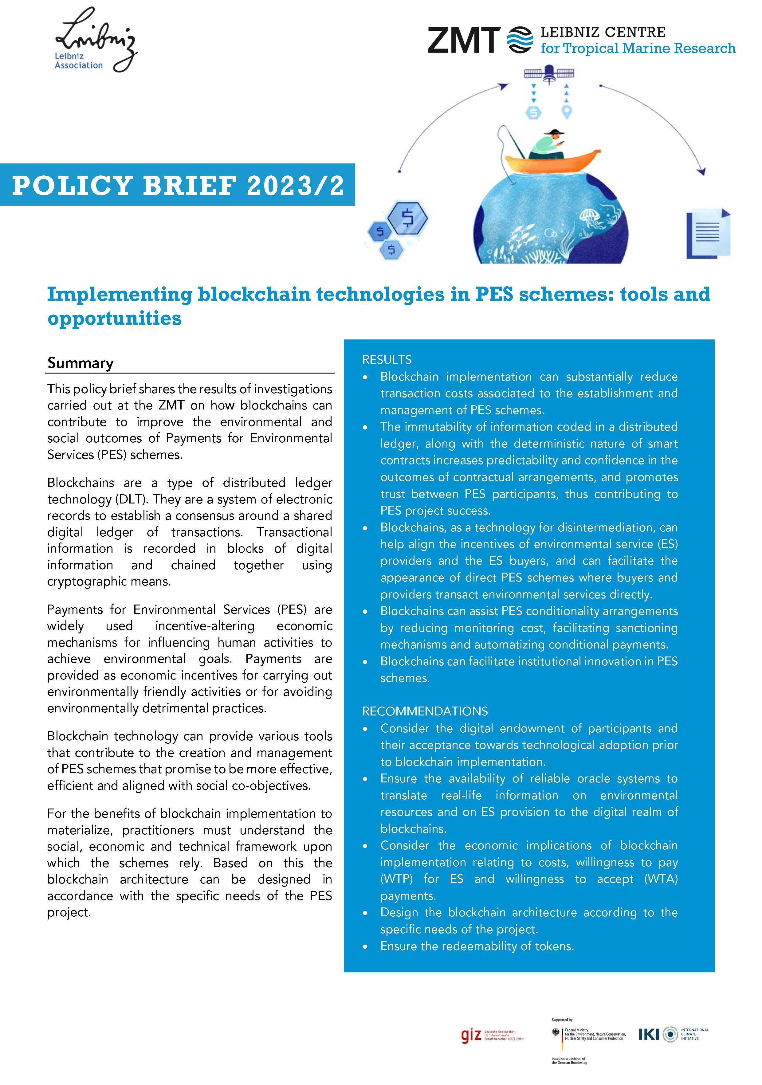 Cover 2021 01 Improving Biodversity Data Sharing in the WIO Policy Brief English