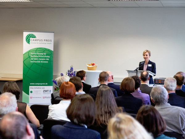 Campus Preis 2019 Begruessung Hildegard Westphal 2 Campus Preis 2019 Begruessung Hildegard Westphal 2