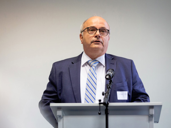 Campus Preis 2019 Begruessung Reinhard Ahlers Campus Preis 2019 Begruessung Reinhard Ahlers
