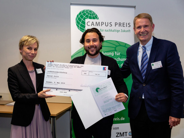 Campus  Preis 2019 Urkunden  bergabe Masterarbeit 1 Campus  Preis 2019 Urkunden  bergabe Masterarbeit 1