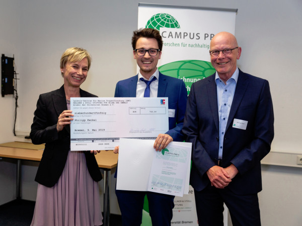 Campus  Preis 2019 Urkunden  bergabe Masterarbeit 2 Campus  Preis 2019 Urkunden  bergabe Masterarbeit 2