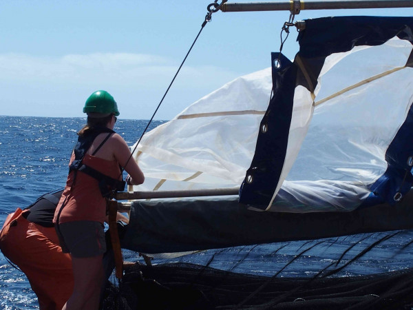 Fang mit dem ‚Rectangular Midwater Trawl‘ 