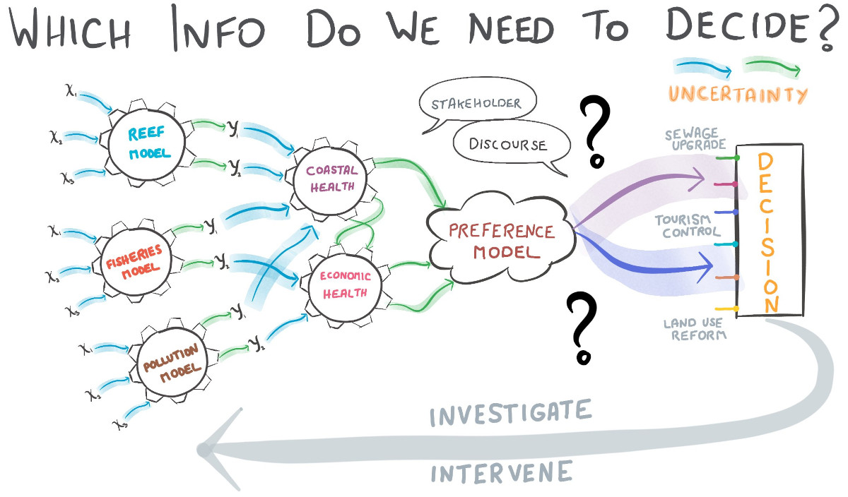 The value of information for environmental management decisions