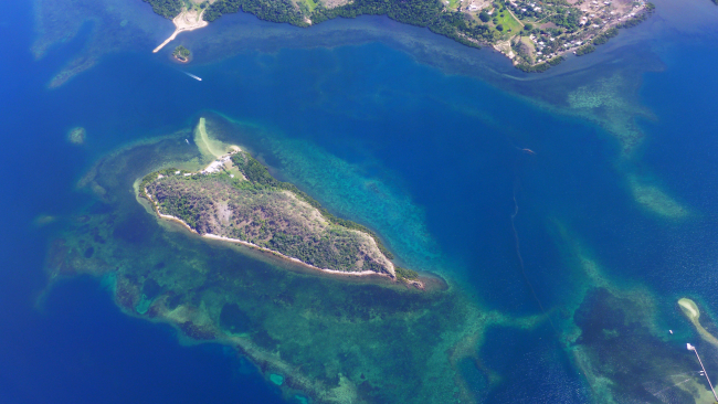 Luftaufnahme Fidschi | Foto: S. Ferse, ZMT
