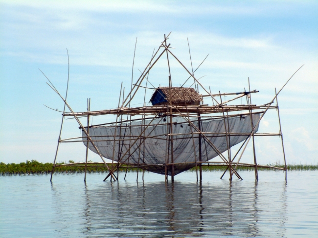 Fischfanganlage Indonesien